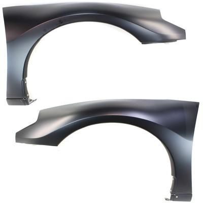Replacement Fender Steel Primed, Front, Driver & Passenger Side, 1-year unlimited-mileage warranty SET-M220103