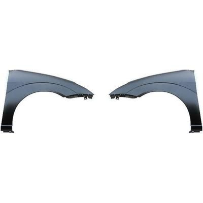 Replacement Fender Steel Primed, Front, Driver & Passenger Side, 1-year unlimited-mileage warranty SET-FD6000