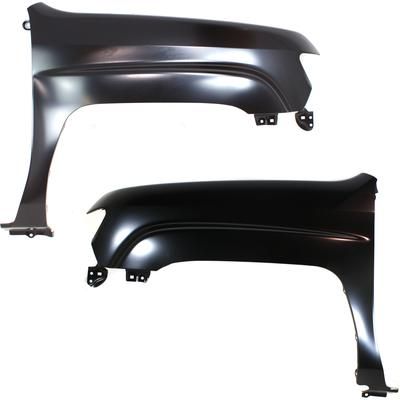 Replacement Fender Steel Primed, Front, Driver & Passenger Side, 1-year unlimited-mileage warranty SET-H220157