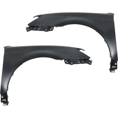 Replacement Fender Steel Primed, Front, Driver & Passenger Side, 1-year unlimited-mileage warranty SET-T220159