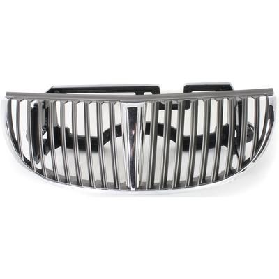 Replacement Grille Assembly Plastic Chrome Grille, 1-year unlimited-mileage warranty REPL070101