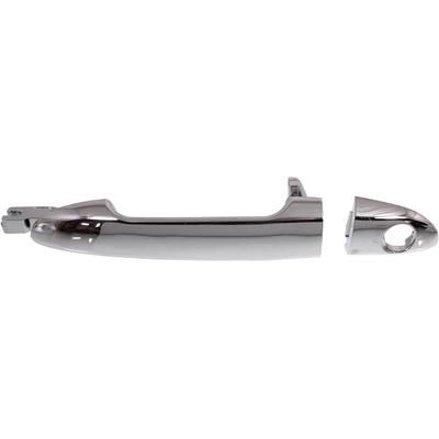 Replacement Exterior Door Handle Chrome, Front, Driver Side, 1-year unlimited-mileage warranty REPK462130C