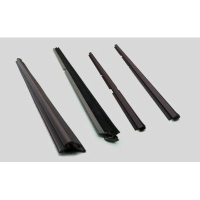 Fairchild Industries Door Glass Weatherstrip, Front & Rear, Driver Passenger Side, Outer, limited warranty KD2034