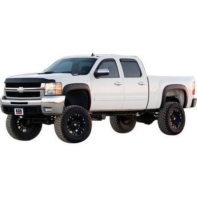 EGR Fender Flares Plastic Matte Black Bolt-on Look Series, Front & Rear, Driver Passenger Side, Lifetime limited warranty 792655