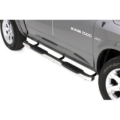 Lund Nerf Bars Stainless Steel Polished 5 in. Oval Curved Series, Lifetime limited warranty 23776075