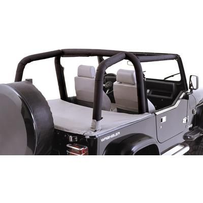 Rugged Ridge Roll Bar Padding Fabric Black Denim, 5-year limited warranty 13612.15