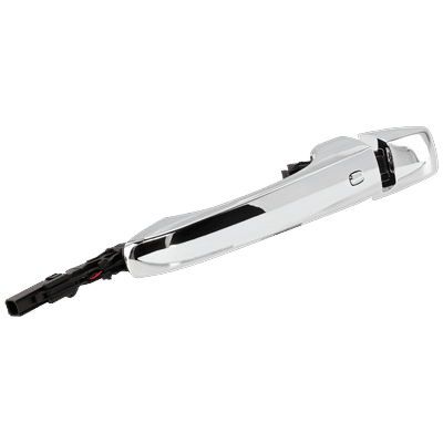 Replacement Exterior Door Handle Chrome, Front, Passenger Side, 1-year unlimited-mileage warranty REPCH462113