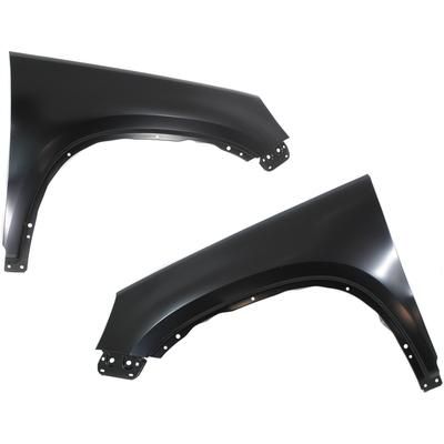 Replacement Fender Steel Primed, Front, Driver & Passenger Side, 1-year unlimited-mileage warranty SET-REPV220117