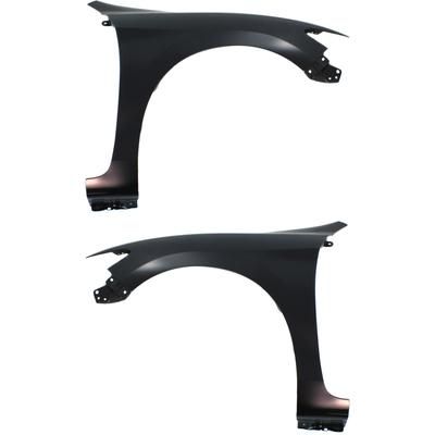 Replacement Fender Steel Primed, Front, Driver & Passenger Side, 1-year unlimited-mileage warranty SET-REPH220187