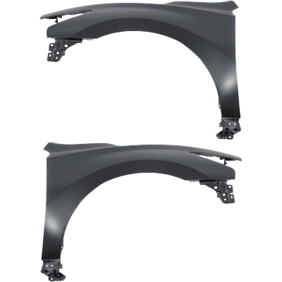 Replacement Fender Steel Primed, Front, Driver & Passenger Side, 1-year unlimited-mileage warranty SET-REPN220151Q