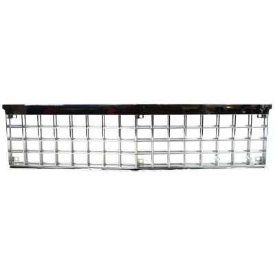 Replacement Grille Assembly Plastic Chrome Grille, 1-year unlimited-mileage warranty 6314