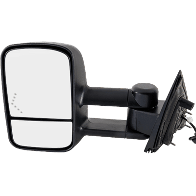 Kool Vue Towing Mirror Textured Black, Driver Side, 1-year limited warranty CV126EL-S