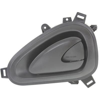 Replacement Interior Door Handle Textured Black, Front, Passenger Side, 1-year unlimited-mileage warranty REPI462161