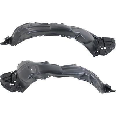 Replacement Fender Liner, Front, Driver & Passenger Side, 1-year unlimited-mileage warranty SET-REPT222147