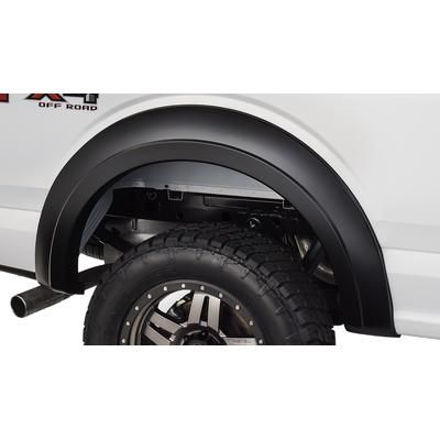 Bushwacker Fender Flares Plastic Black Extend-A-Fender Series, Rear, Driver & Passenger Side, Lifetime limited warranty 20094-02