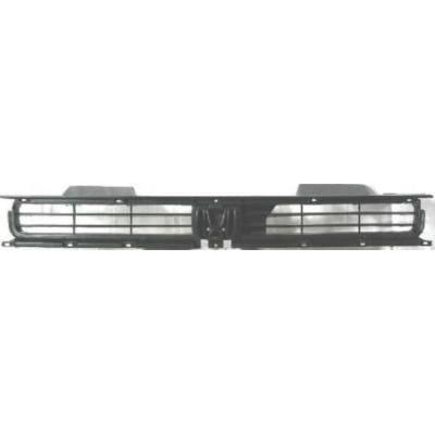 ReplaceXL Grille Assembly Plastic Painted Black Grille, 1-year unlimited-mileage warranty 1154