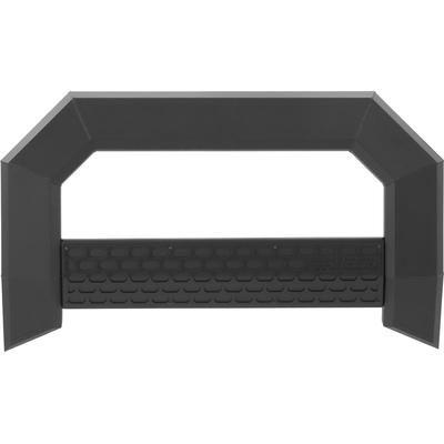 Aries Bull Bar Aluminum Powdercoated Black AdvantEDGE Series, Front, Lifetime limited warranty with 5-year on finish 2164000