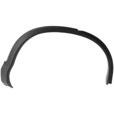 Replacement Fender Trim Plastic Textured Black, Rear, Passenger Side, Rear Section, 1-year unlimited-mileage warranty REPH553903