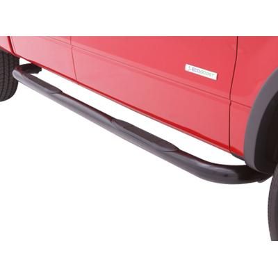 Lund Nerf Bars Steel Powdercoated Black 3 in. Round Bent Series, Lifetime limited warranty with 3-year on finish 23010600