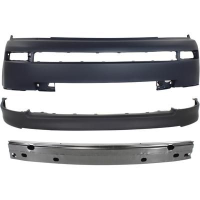 Replacement Bumper Cover Primed, Front, 1-year unlimited-mileage warranty KIT-022716-23