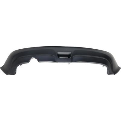 Replacement Valance Plastic Textured Bumper Cover, Rear, Lower, 1-year unlimited-mileage warranty REPN764302Q
