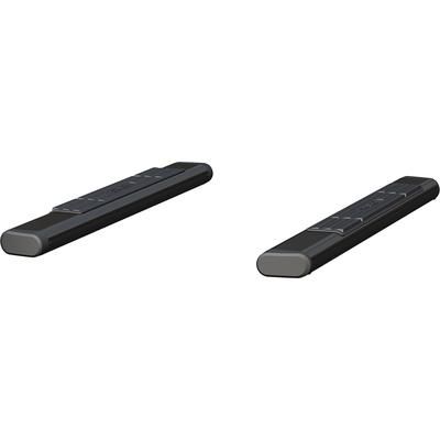 Aries Nerf Bars Aluminum Powdercoated Black 6in Side Series, Lifetime limited warranty with 5-year on finish 4445017