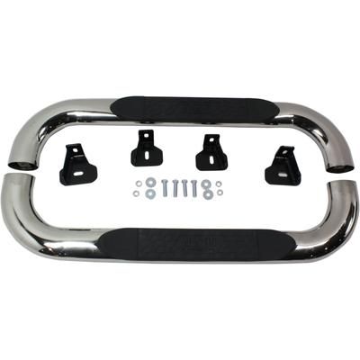 Westin Nerf Bars Stainless Steel Polished Platinum series oval, Lifetime limited warranty 21-1400