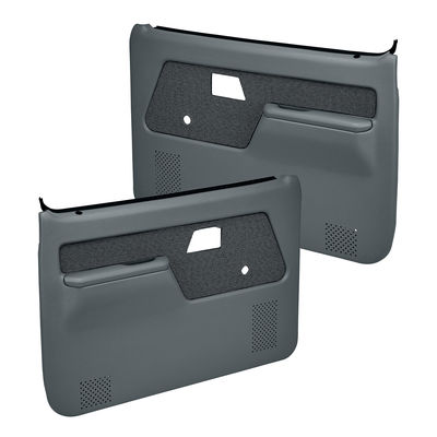 Coverlay Door Trim Panel Slate Gray Replacement Series, Front, Driver & Passenger Side, Lifetime limited warranty 12-55N-SGR
