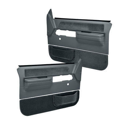 Coverlay Door Trim Panel Slate Gray Replacement Series, Front, Driver & Passenger Side, Lifetime limited warranty 18-36CTN-SGR