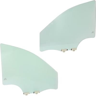 Replacement Door Glass, Front, Driver & Passenger Side, 1-year unlimited-mileage warranty SET-REPB480111