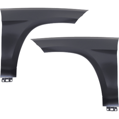 Replacement Fender Aluminum Primed, Front, Driver & Passenger Side, 1-year unlimited-mileage warranty SET-REPM220173