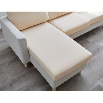 Wonder Chaise Slipcover by BrylaneHome in Beige