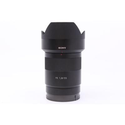 Used Sony FE 55mm f/1.8 ZA Zeiss Sonnar T*