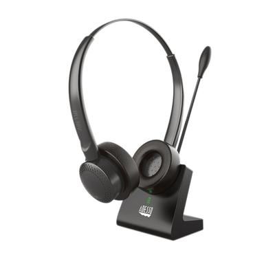 Adesso Xtream P400B Wireless Bluetooth Multimedia Headset, Binaural, Over the Head (ADEXTREAMP400B)