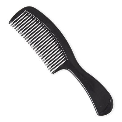 Medline Mini Comb with Handle, Black, 6.5", 144/CS (MDS137208)