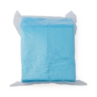 Medline Protection Plus Underpad, Light Absorbency, 23" x 36", Blue, 25/BG (MSC281226CZ)