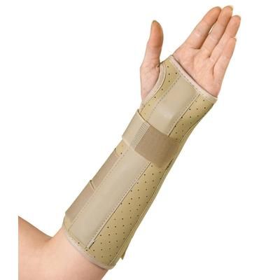 Medline Vinyl Wrist and Forearm Splint, Left, Size XL, 10", 1 EA (ORT18100LXL)