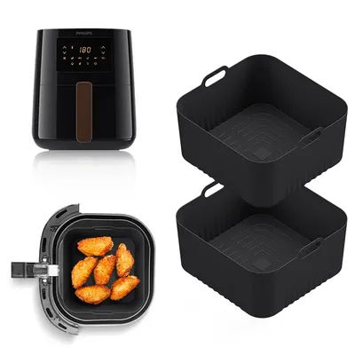Moule de friteuse à Air en Silicone de 17cm, pour Philips HD9252 HD9200 HD9255, accessoires de friteuse à Air, compatibilité 4-5l