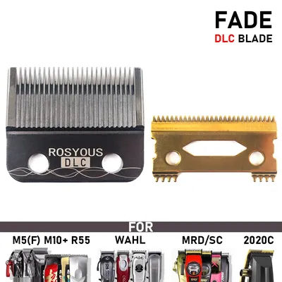 Professional Hair Clipper Accessories DLC FADE Special Blade Replacement Cutter Head for Madeshow/WAHL/MRD/Gamma/SC/JRL KM-90-4