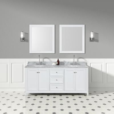 Randolph Morris Atwell 72 Inch Modern Vanity RM18-728WH-RGQ