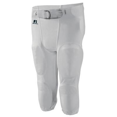 Russell Athletic F25PFP Practice Football Pant in Grid Iron Silver size 2XL | Polyester