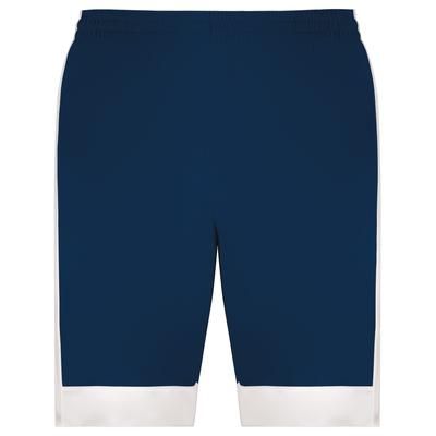 Augusta Sportswear 6889 Match-Up Basketball Shorts in Navy Blue/White size XL | Polyester