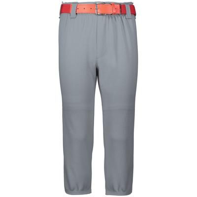 Augusta Sportswear 6850 Athletic Gamer Pull-Up Baseball Pant with Loops in Blue Grey size Large | Polyester