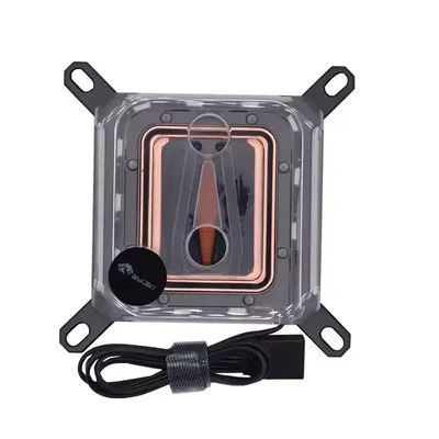 Bykski CPU Water Block for INTEL LGA1700/1800/115X/ AMD Ryzen 9 AM5 AM4 0.08mm Microchannel Water Cooler Radiator CPU-XPR-EX