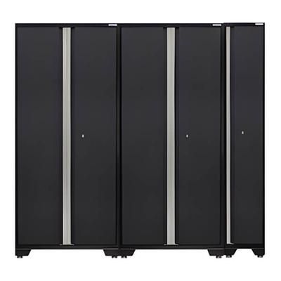 NewAge Garage Cabinets PRO Series Grey 2 x Multi-Use Lockers and 1 x Sports Locker Set