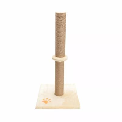 TEMU Cat Scratching Post 62cm Pole Scratcher Tree Scratch Post Woven Sisal Tall