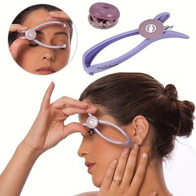 TEMU Painless Facial Hair Remover, Spring Wire Wax Removal Tool, Suitable For Facial Cheeks, Eyebrows And Chin, Portable Beauty Tool, Non-waterproof, Suitable For Face