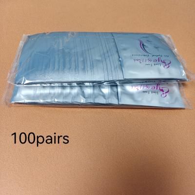 TEMU 50 Pairs/100 Pairs/150 Pairs Of U-shaped Low-allergy Eye Pads, Eyelash Pads, Used For Eyelash Extension Application Tools.