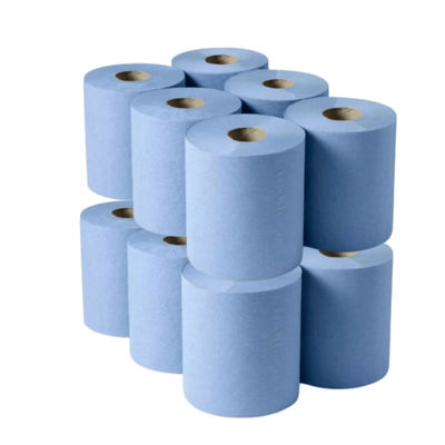 TEMU 12 2 Ply Centrefeed Multi Fold Tissue Roll Household Cleaning Rolls