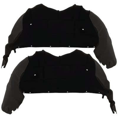 Replacement Fender Liner, Front, Driver & Passenger Side, 1-year unlimited-mileage warranty SET-RC22210083Q